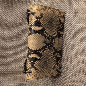 Jimmy Choo Bohemia Snake printed Leather Bag